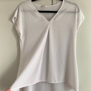 White Blouse (Perfect Flowy Top For Interviews!)